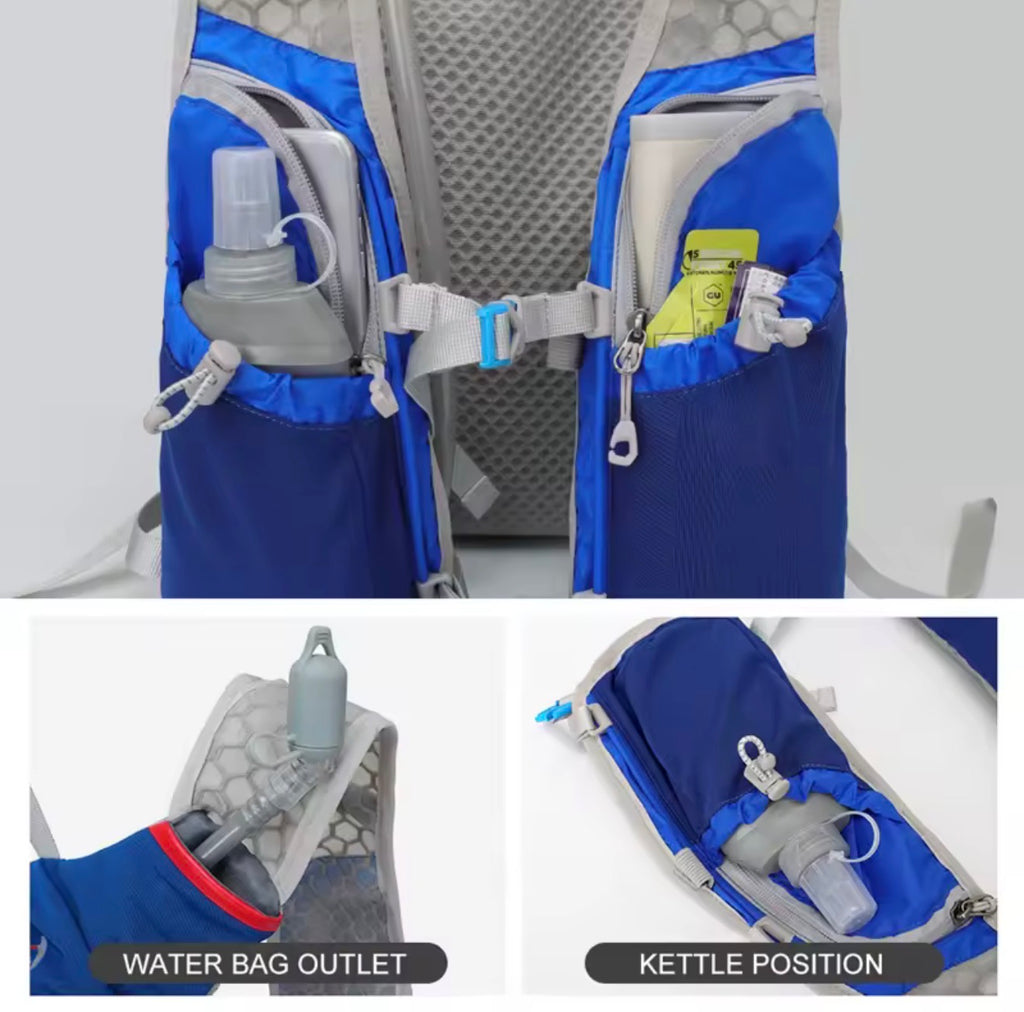 Ultraleichte Laufweste mit Trinksystem – 5L Trail Running Rucksack