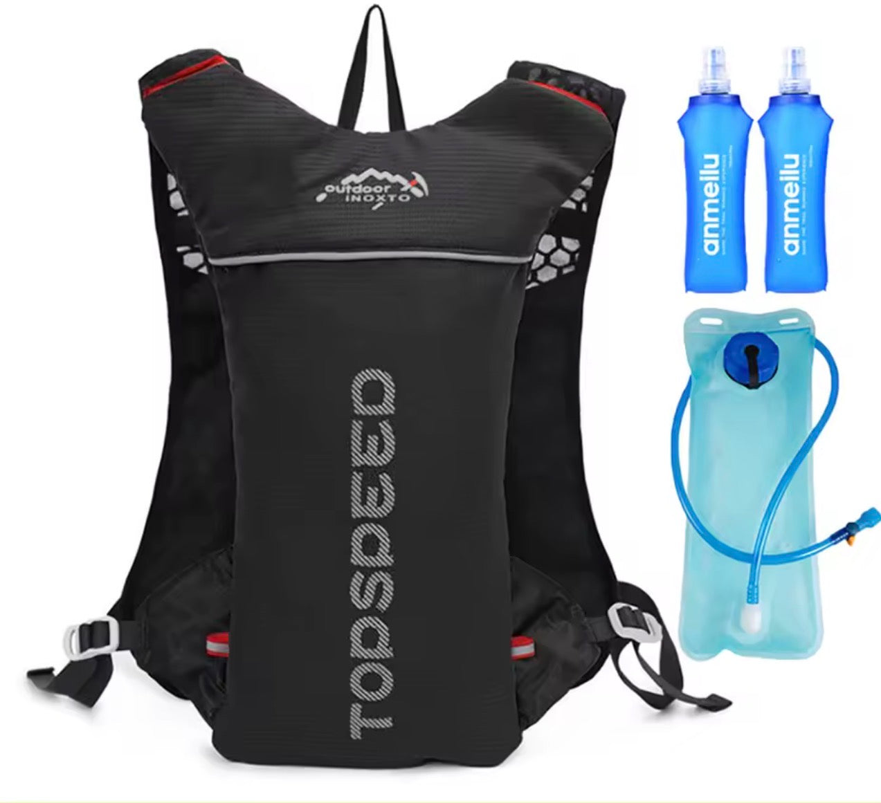 Ultraleichte Laufweste mit Trinksystem – 5L Trail Running Rucksack