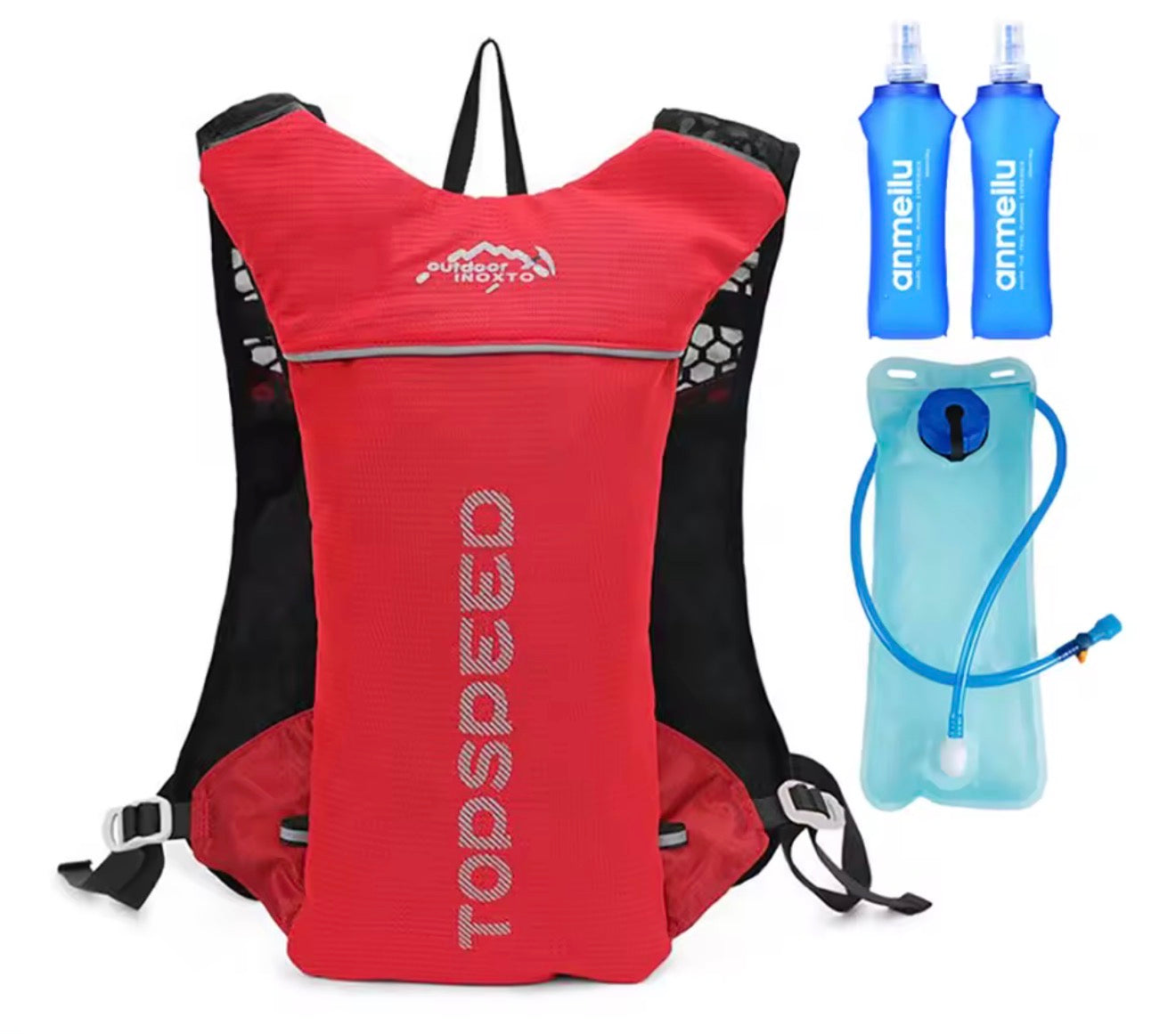 Ultraleichte Laufweste mit Trinksystem – 5L Trail Running Rucksack